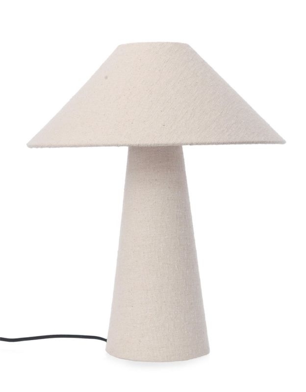 LAMKI CREAM TABLE LAMP H46