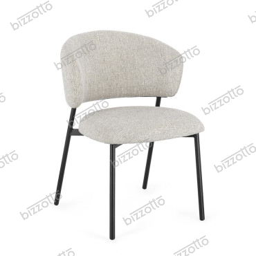 PRISCA BLACK/ROCK CHAIR