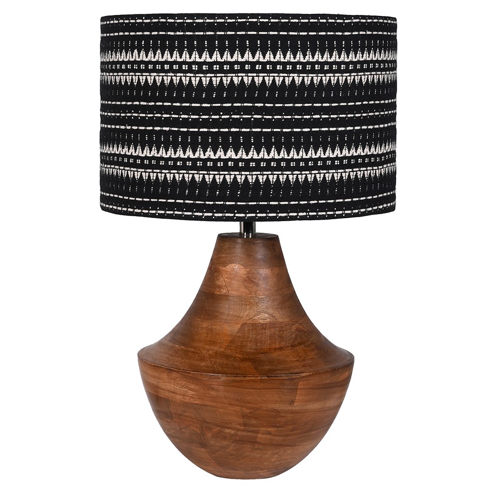 IVERNESS 67cm lampa, wooden