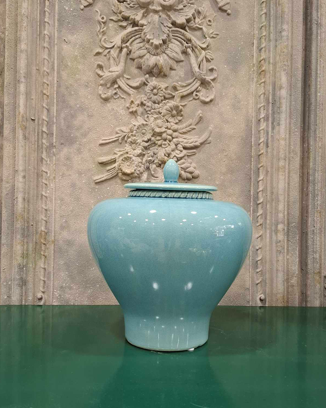 HEREFORD cup, aqua clue