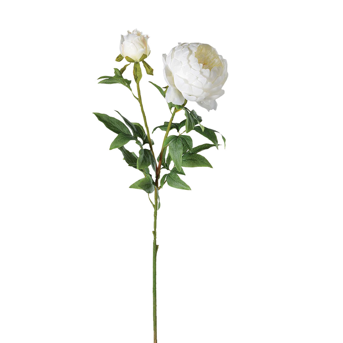 KEMP 65cm vjestacki cvijet, bijeli bozur