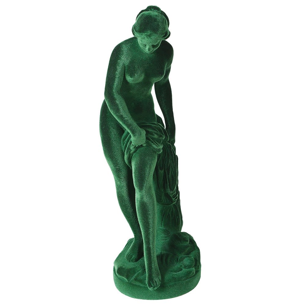 NEWPORT 30x9x9cm dekorativna figura, zena, zelena