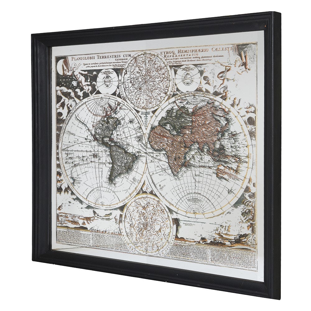 ELY 129x145x65cm slika, mapa svijeta