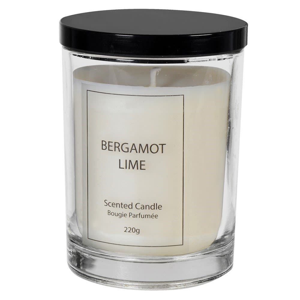 SALFORD mirisna svijeca u casi ,,Bergamont lime