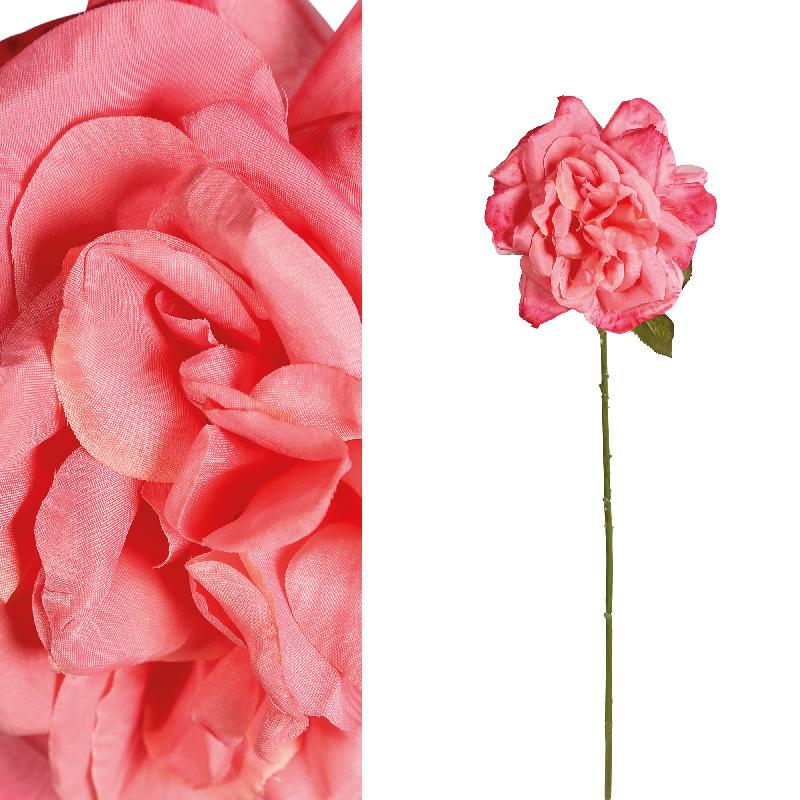 ROSE 16x16x66cm vjestacki cvijet, pink ruza
