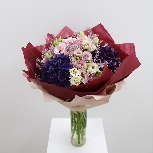 Hydrangea and Eustoma II