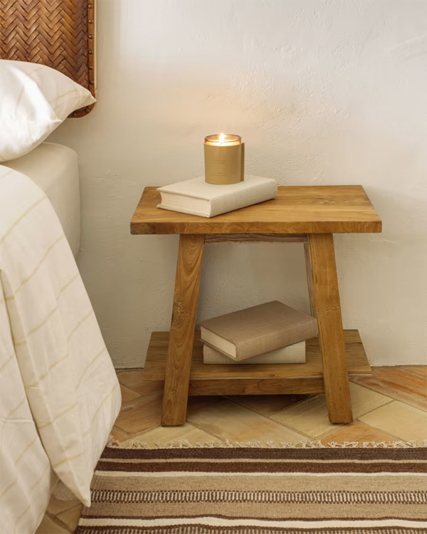 SAFARA naslon za noge od tikovine 50x32cm