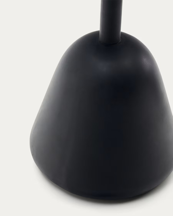 SAURA baštenski pomoćni sto od akacije i metala 45 x Ø43 cm