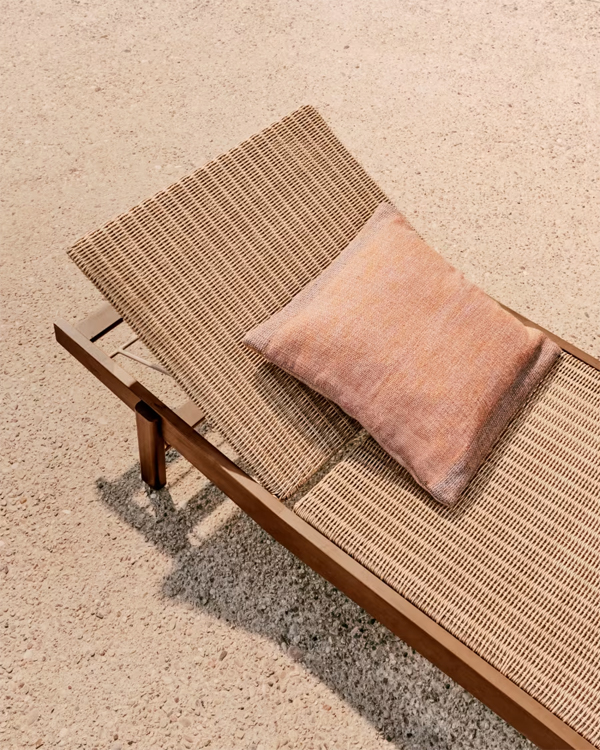 DELNER jastucnica 100% PET narandzasta 45x45