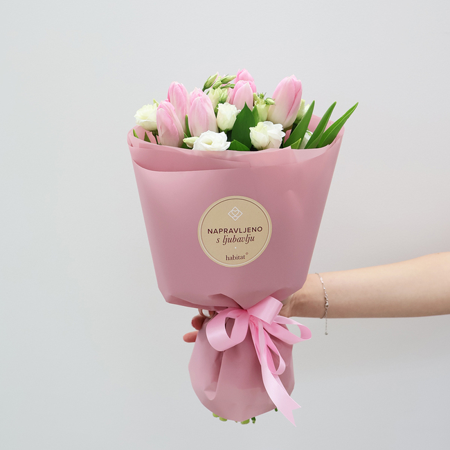 Tulips and Eustoma S