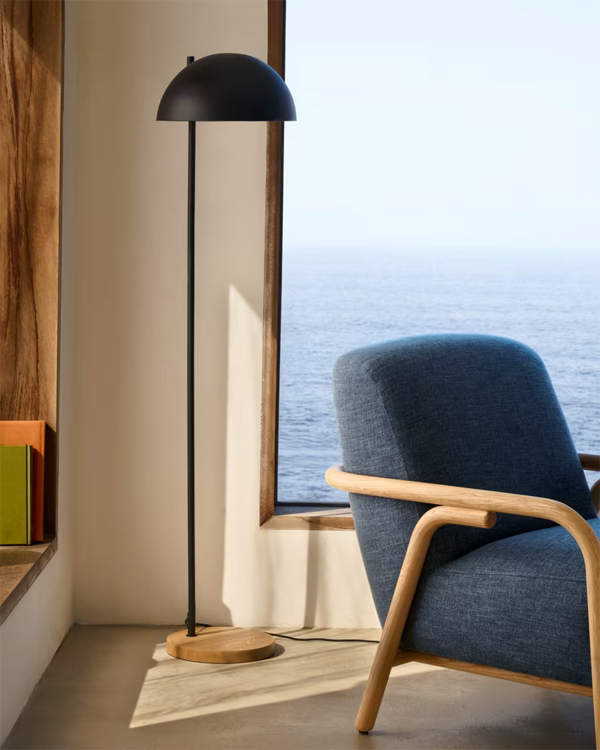 CATLAR podna lampa, crna