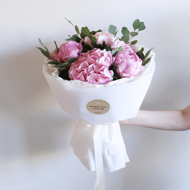 Hydrangea and Peony