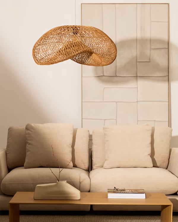ISORA abazur ratan 81x56cm