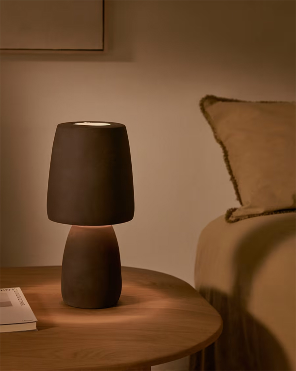 TANDY stona lampa, braon