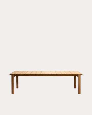 ​Sto Icaro od punog tikovog drveta, 220 x 102 cm, FSC 100%