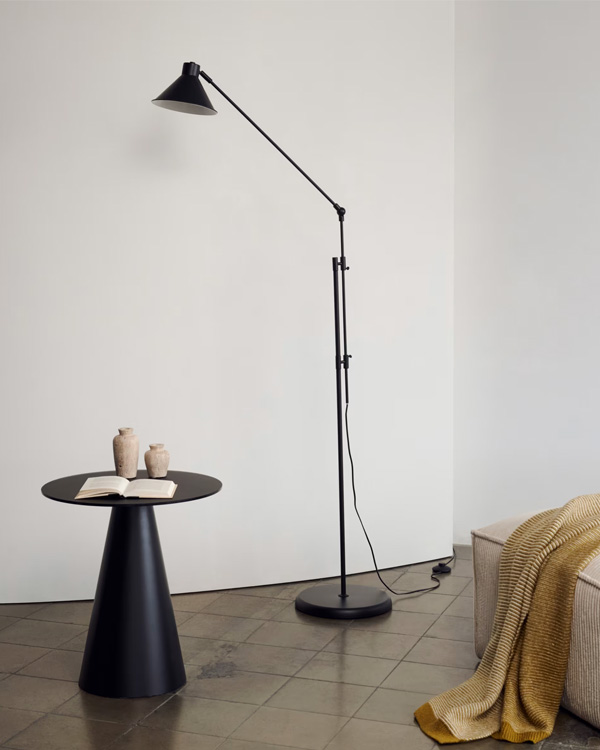 DIONE podna rasvjeta, crna