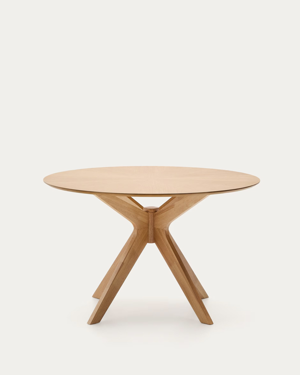 NAANIM okrugli sto od hrastovog furnira, Ø 120 cm