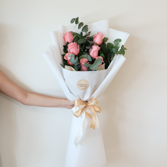 Bouquet Pastel Roses