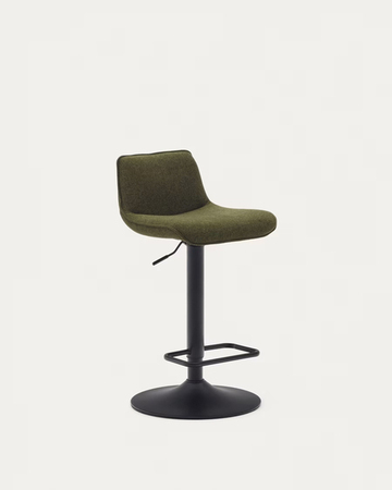 ZENDA barska stolica, zelena, 81-102 cm