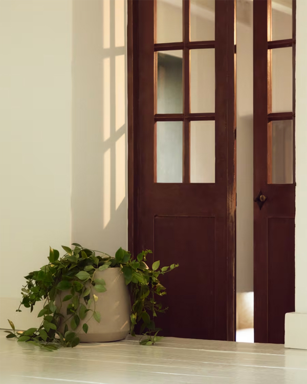 CALUN saksija, bež, cement ø 32 cm