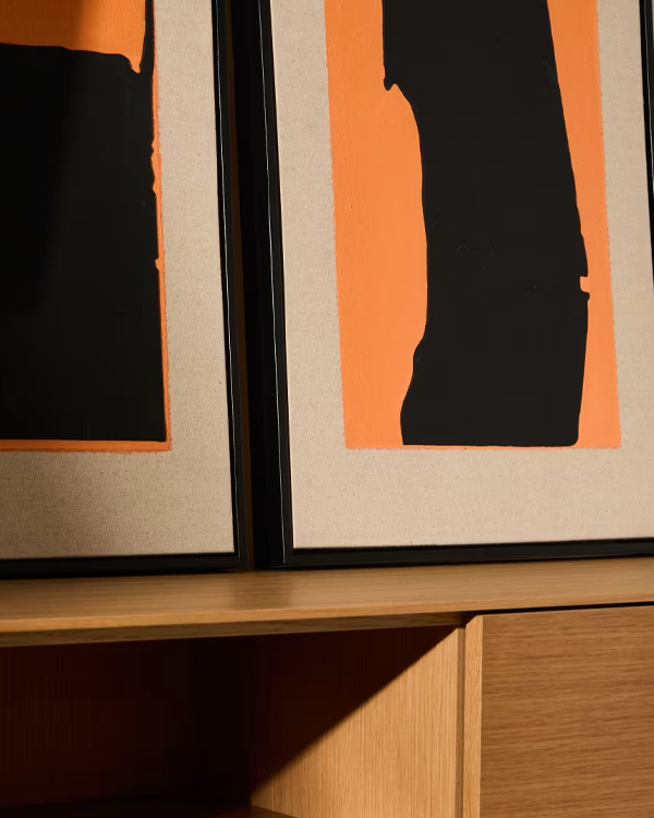 ZERNU zidna dekoracija, botanička ilustracija, 42 x 65cm