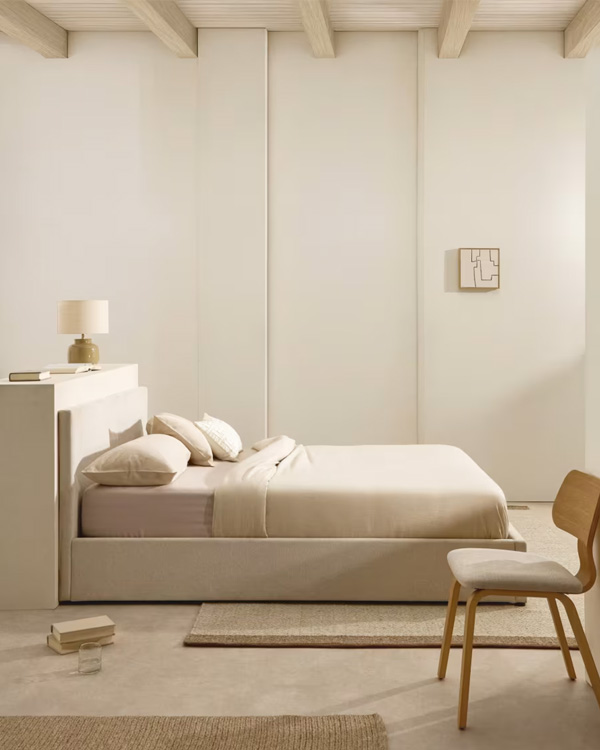 NAHIRI krevet, bež, 160x200 cm