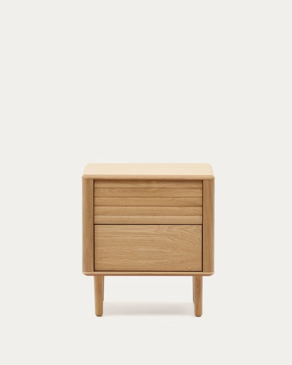 LENON noćnik, hrast, 50x55cm