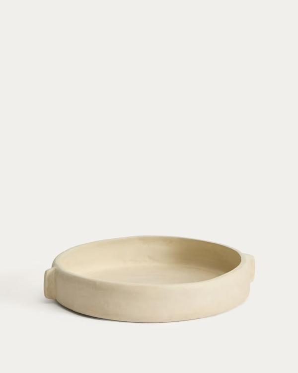 MIRENI dekoracija od recikliranog bijelog papira, 31cm