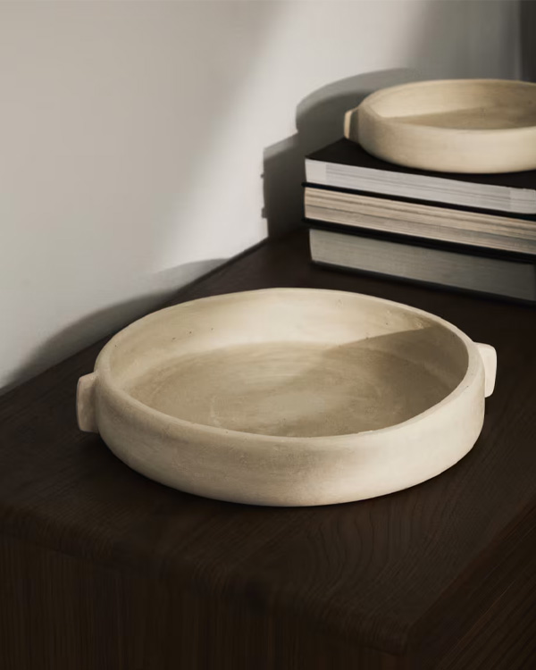 MIRENI dekoracija od recikliranog bijelog papira, 31cm