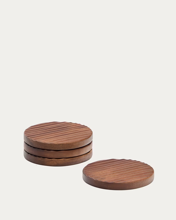 ROMMU 4/1 set podmetača od drveta akacije FSC 100%