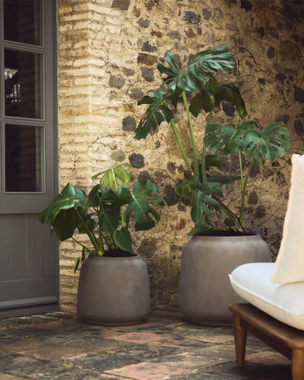 LIRA saksija sa efektom terakote, Ø53 cm