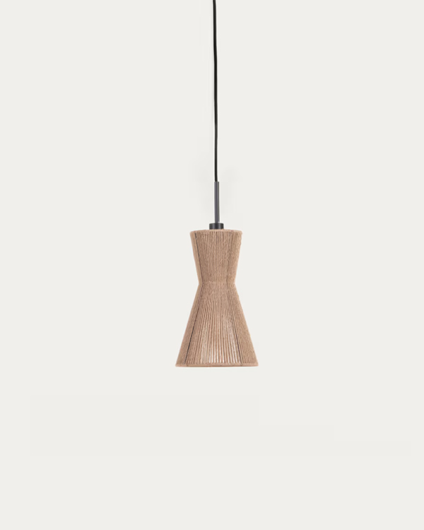 CRISTA Abažur, juta, Ø 24.5 cm