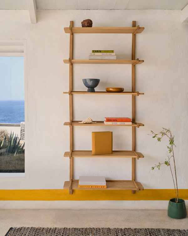 SITRA Polica, puno drvo hrasta, 110 cm