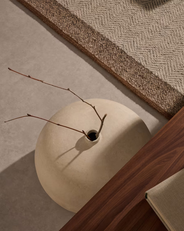 NIVALA Vaza papir-mache, 15.5 cm