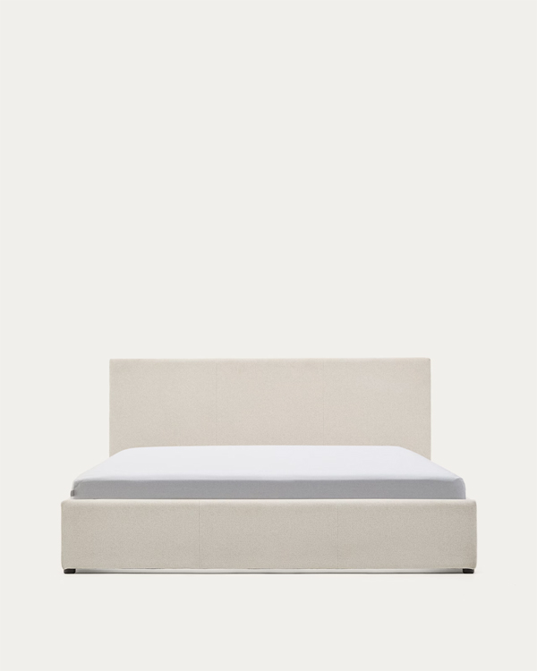 NAHIRI Krevet sa mehanizmom za podizanje , bež, 150x200 cm