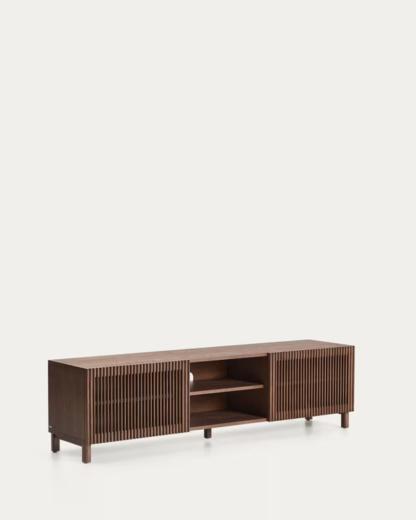 BEYLA TV komoda, jasen, orah finiš, 180 x 49.5 cm