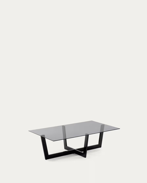 PLAM Klub sto, crna, 120 x 70 cm
