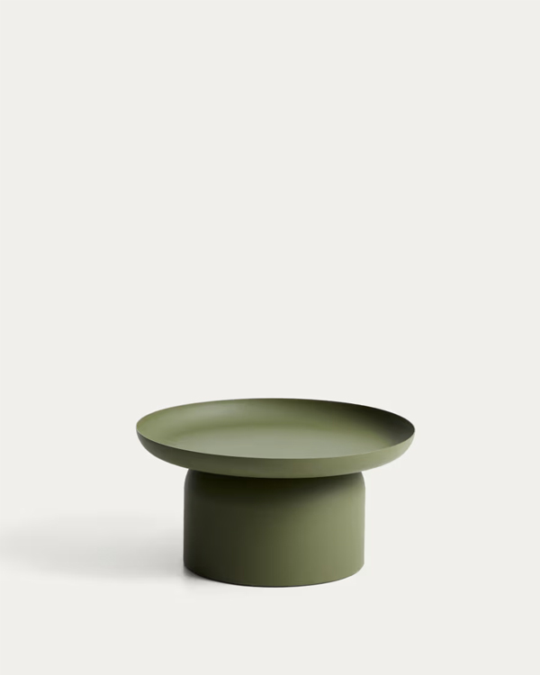 ARCOLA klub sto, aluminijum, Ø70cm, zeleni