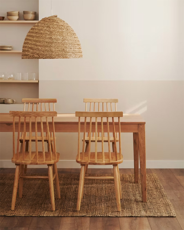 YAIN trpezarijski sto, 120(180)x80cm, hrast