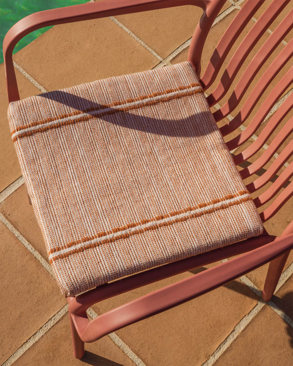 DRATI Jastučić za stolicu, narandžasta, 40 x 40 cm