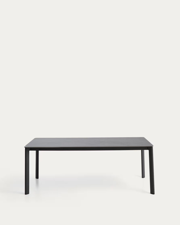 ANAFI Baštenski sto, aluminijum i kamen, 180 x 90 cm