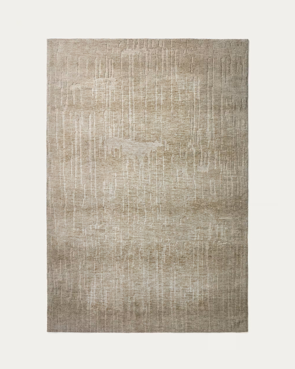 ERIANA Tepih od mješavine pamuka, zelena, 200 x 300 cm