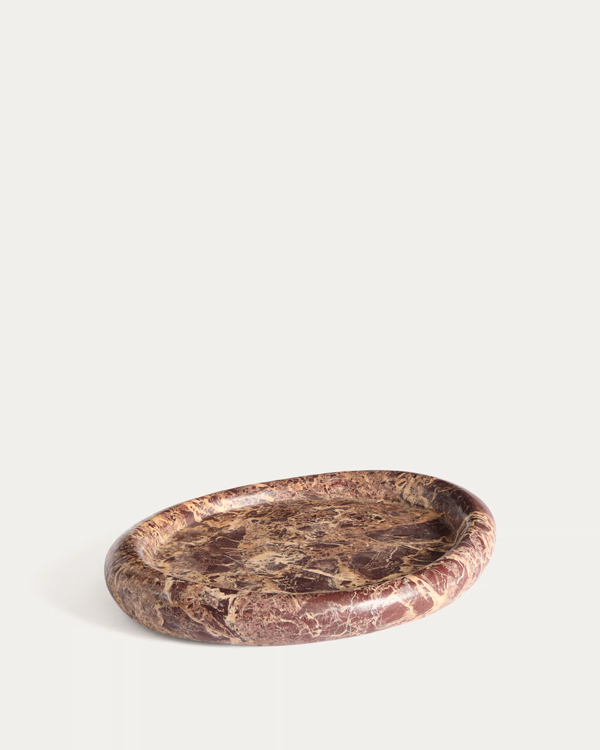 LENOREL Poslužavnik, mermer, 30 x 23 cm