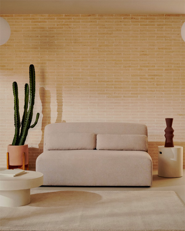 NEOM Modul sa 2 sjedišta u bež boji, 150 cm