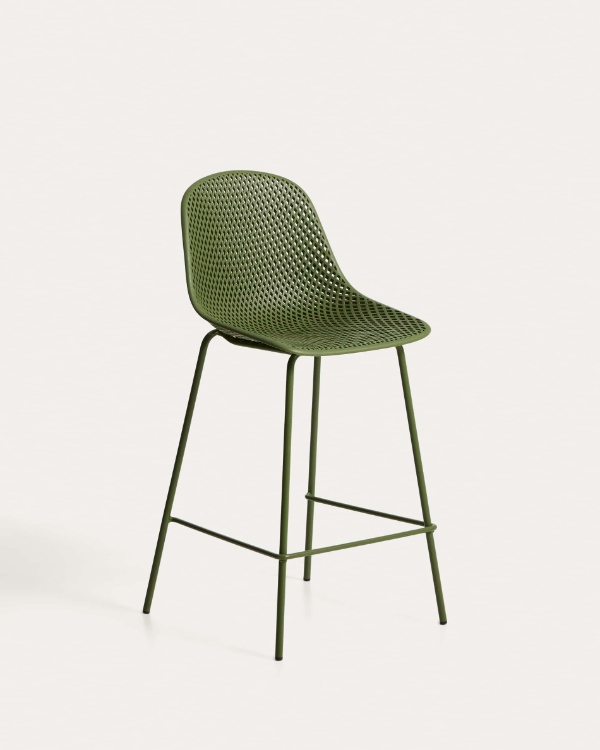 QUINBY Barska stolica, zelena, 65 cm