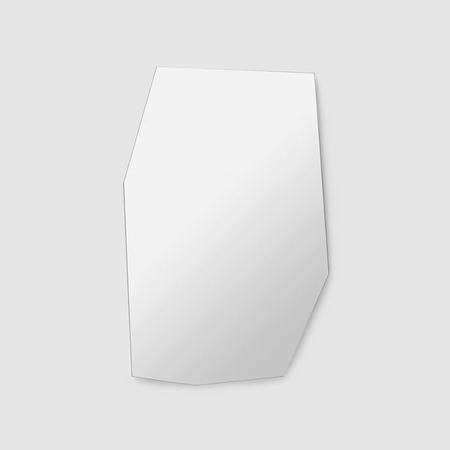 SHARD 50x76cm zidno ogledalo, crna