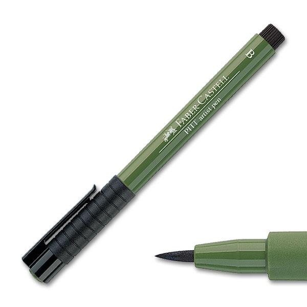 FLOMASTER FC PITT ARTIST PEN B GREEN OPAQUE 10/1 167476