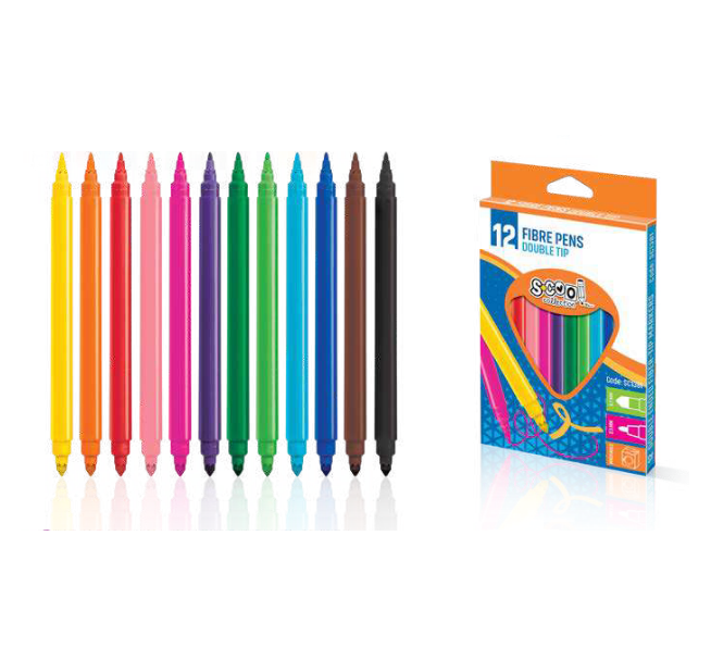 FLOMASTERI S-COOL DOUBLE TIP 12/1 NS28890
