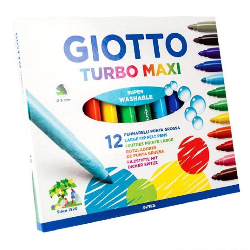 Giotto Turbo Maxi flomasteri 12/1
