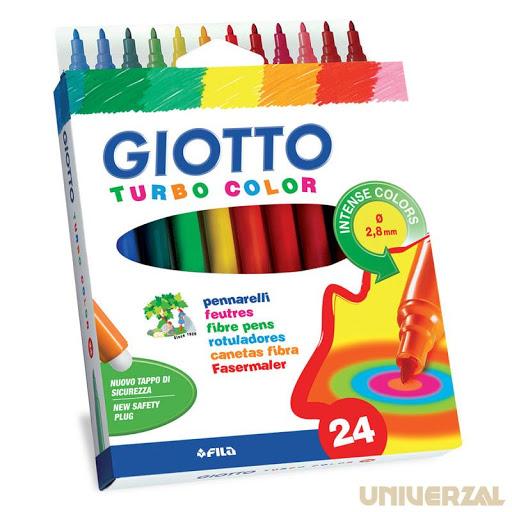 Giotto flomasteri Turbo Color 24/1